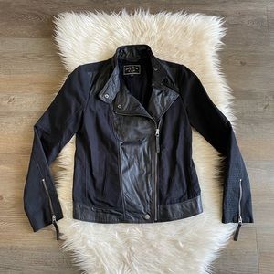 NWOT Lucky Brand Moto Jacket in Black